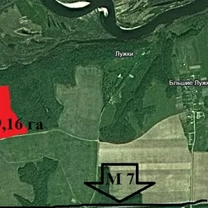 Продам земельный участок 9, 16 Га во Владимирской области