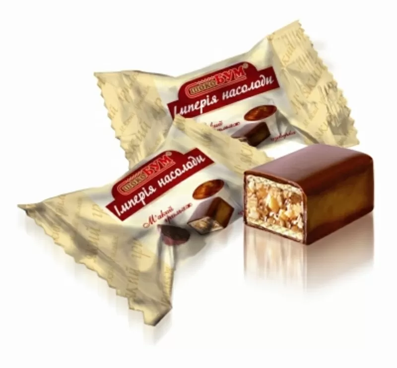 конфеты шоколадные ТМ шокоБУМ от производителя 25