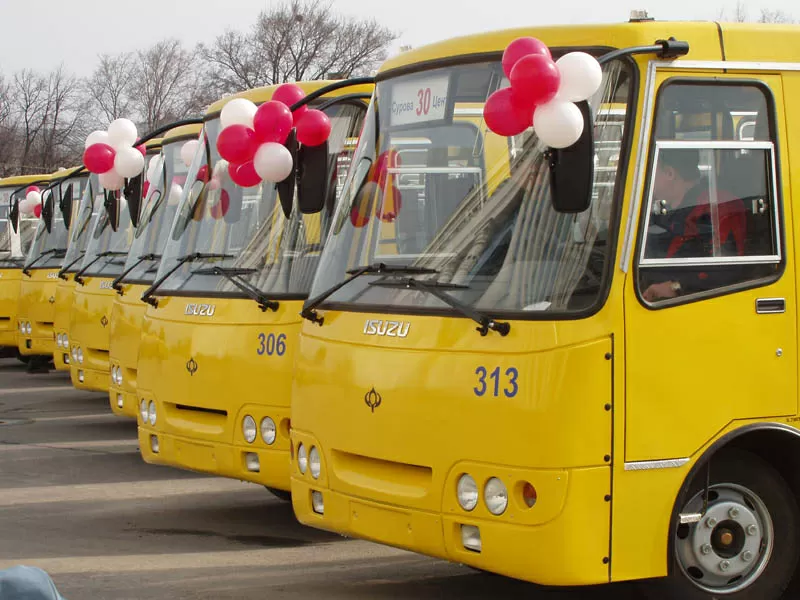 Автобусы Isuzu-Ataman от официального дилера. 