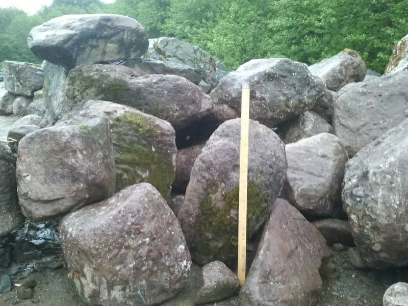Ландшафтный камень разных размеров 5