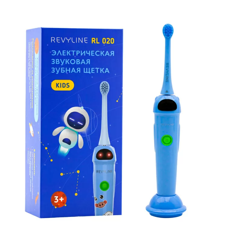 Звуковая щетка для ребенка Revyline RL 020 (синяя)