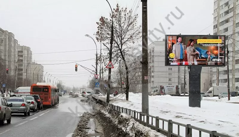 Светодиодные экраны в Нижнем Новгороде,  наружная реклама в лучших мест 3