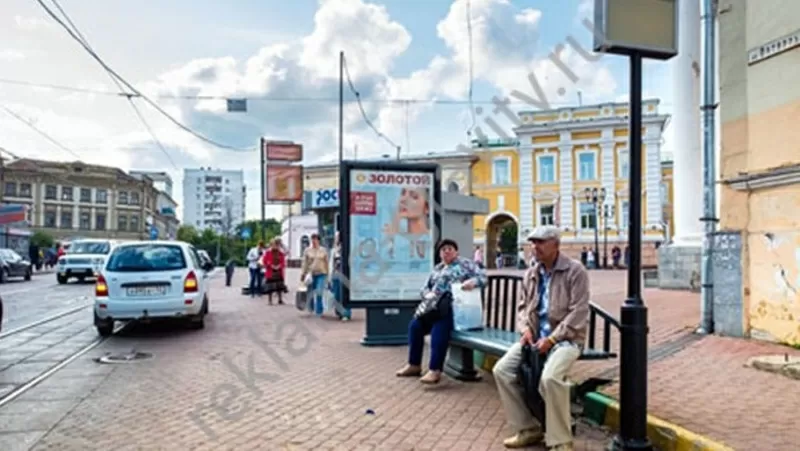 Сити форматы в Нижнем Новгороде - наружная реклама от рекл. агентства 3